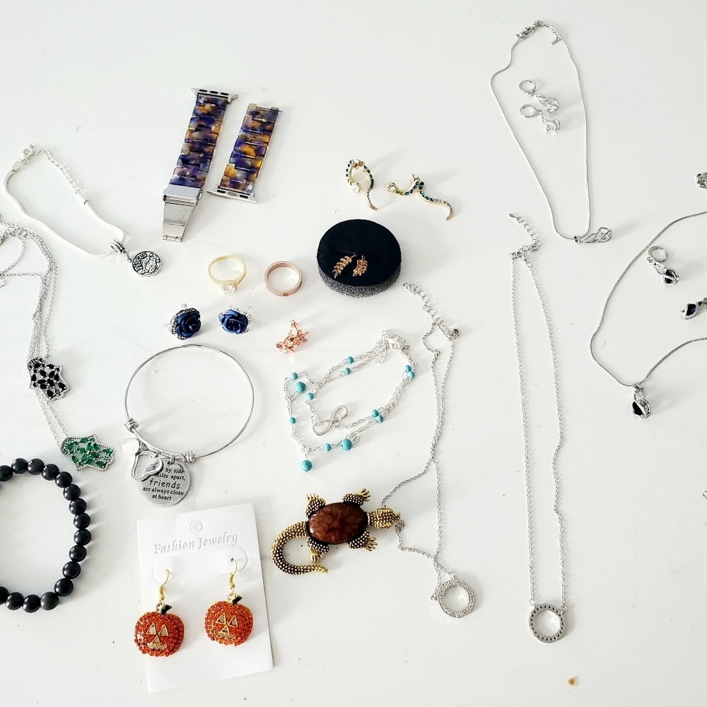 Assorted Costume Jewelry 19 Peices New